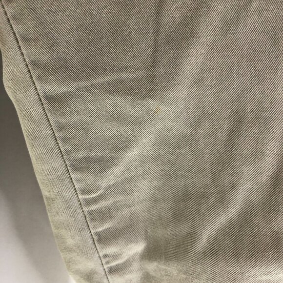 Sundry Womens Olive Green Twill Drawstring Waist Pants Size 24 - Picture 3 of 5